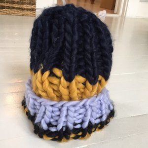Anthropologie Chunky Knit Hat